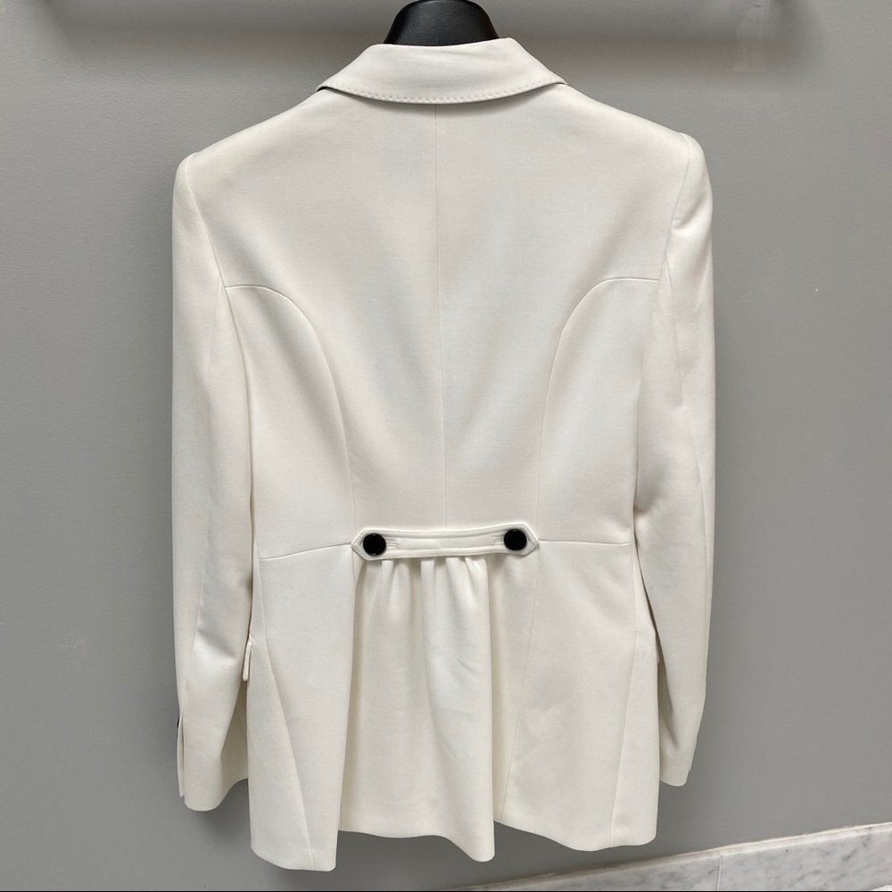 Burberry London Ivory Suit Jacket size 4 - Picture 2 of 9